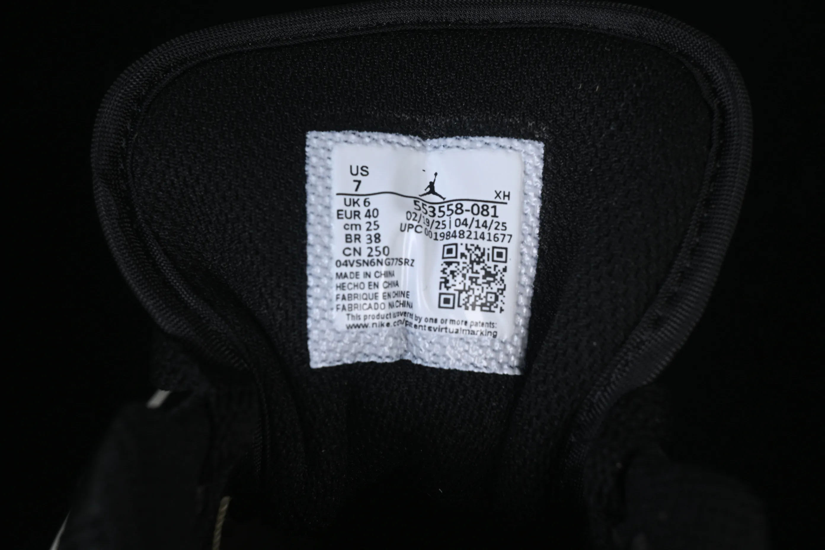 All categories Air Jordan Jordan series basketball shoes Air Jordan 1 Low G version pure original Air Jordan 1 Low AJ1 Joe 1 black and white orange low-top retro cultural basketball shoes 553558-081